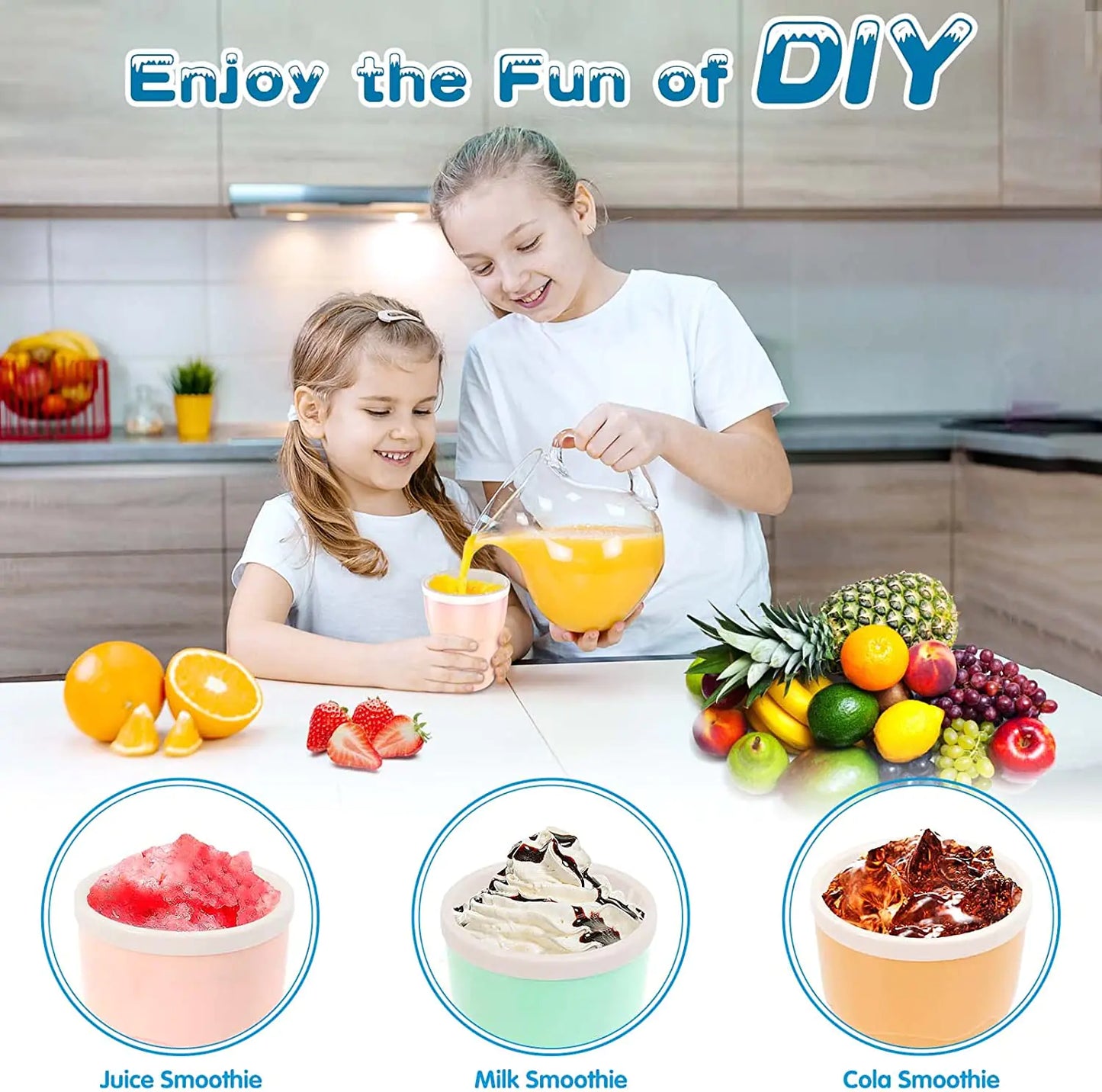 KoolMixer™ - Frosty Smoothie Maker: Quick Freeze