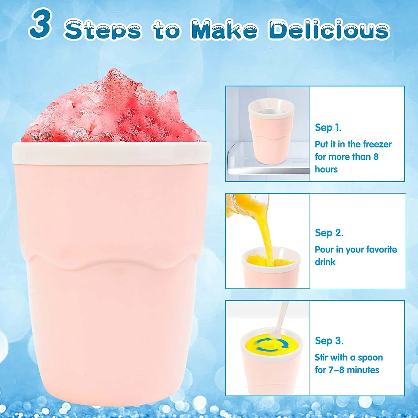 KoolMixer™ - Frosty Smoothie Maker: Quick Freeze